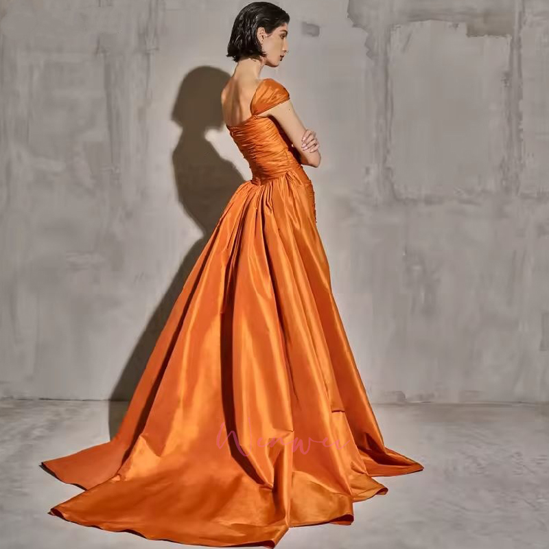 Prom Gown Customize Elegant Mermaid Evening Dresses Spaghetti Strap Pleat Sleeveless Formal Party Gowns for Women 2025