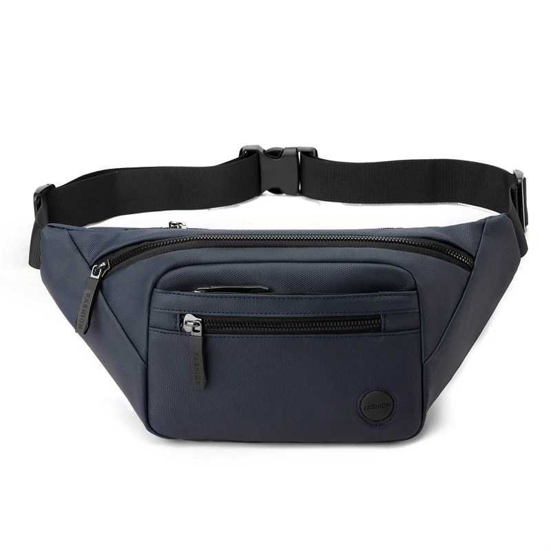 Multipocket practical waist bag outdoor single shoulder messenger bag sports running fashion chest bag business cashier mul Z250911