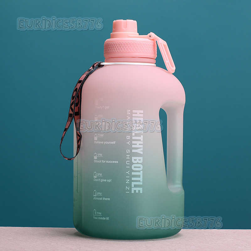 Net Red Same 22l Large Capacity Water Cup Sports Fitness Gallon Straw Large Kettle High Temperature Resistant Plastic Ton Bucket H250911