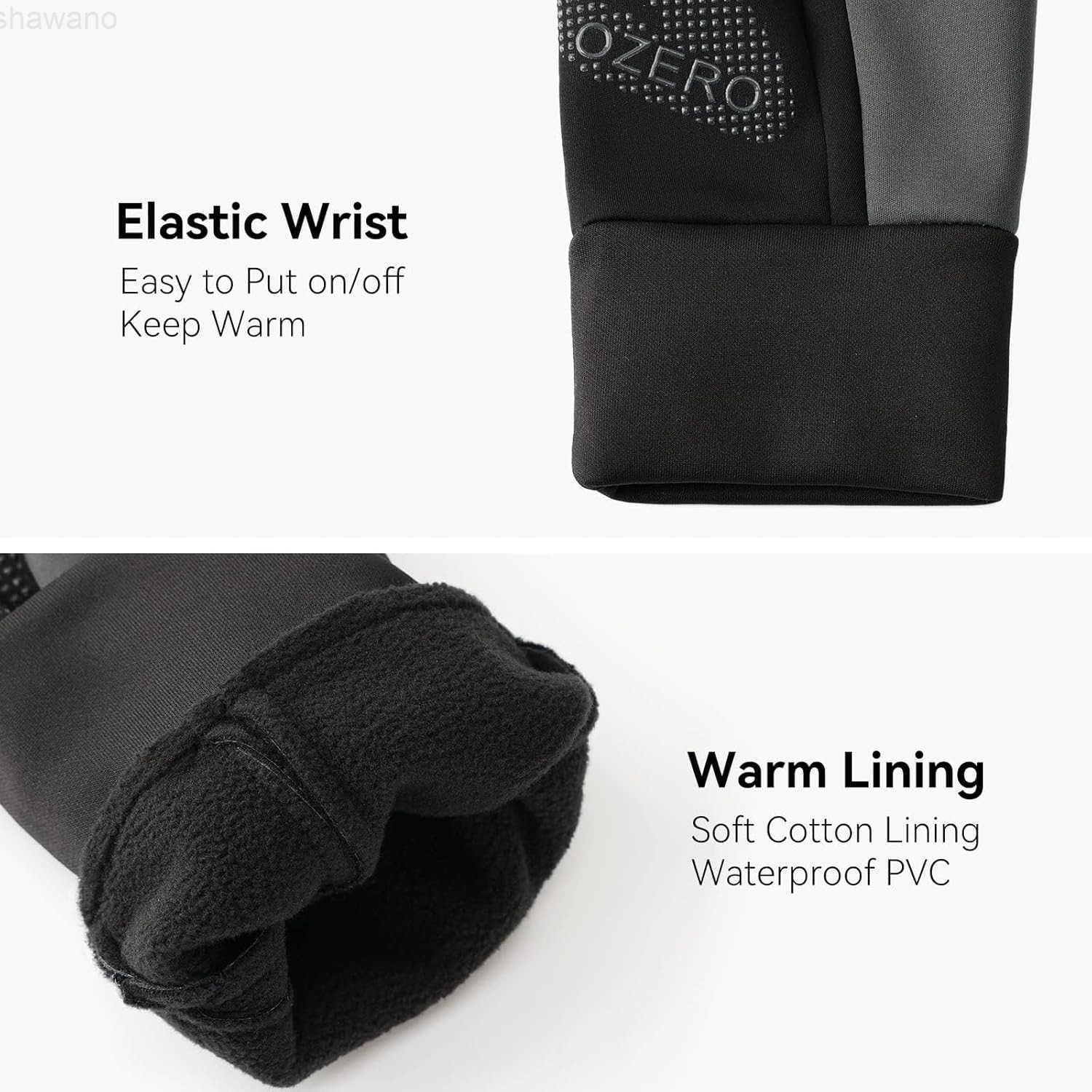 Winter Gloves for Women Touchscreen AntiSlip Palm Windproof Thermal Cycling Glove for Texting Hiking Driving RunningW250911