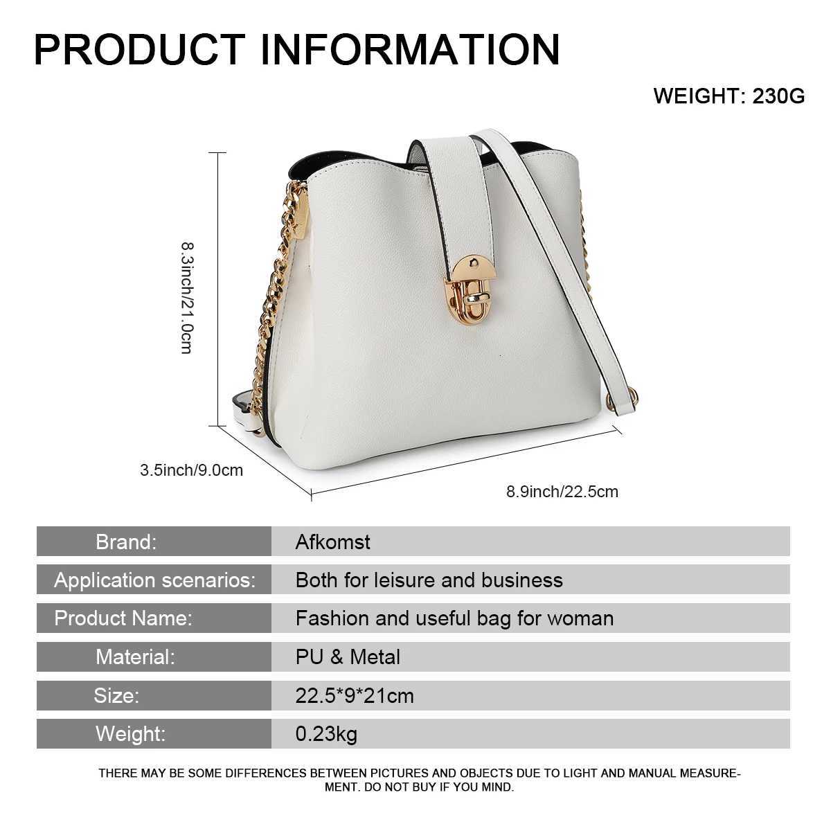 Fashion AFKOMST Woman Shoulder Bag Design Elegant Lady Crossbody Bags CT35729 Z250911