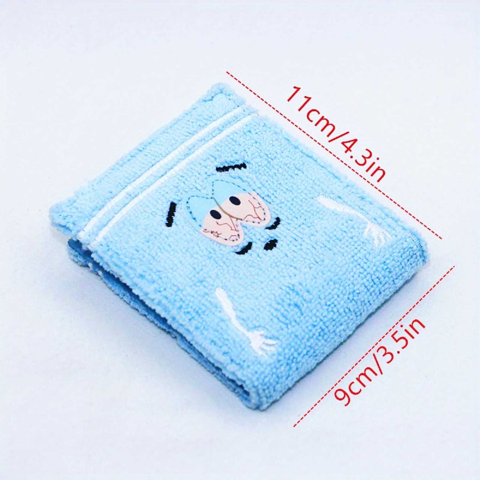 Towel Fabric Embroidered Anime Fashion WalletWomens Cute WalletShort 80 off Wallet W250911