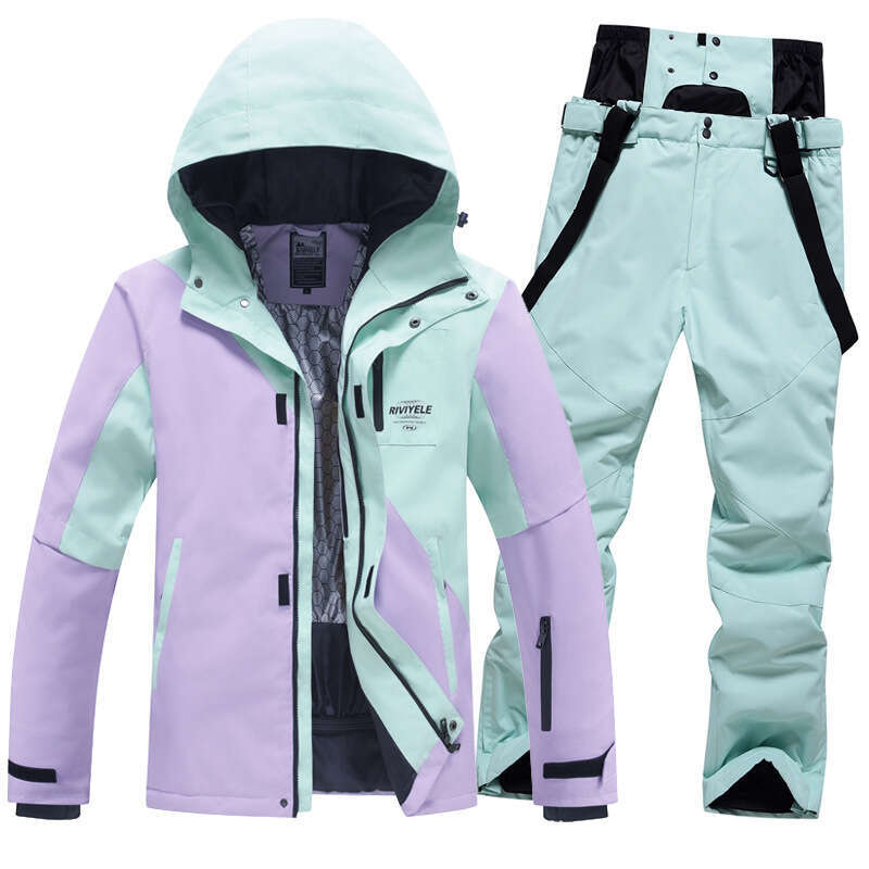 New Windproof Waterproof Thickened Men's Women's Workwear Suits For Outdoor Mountaineering And Skiing Clothes
