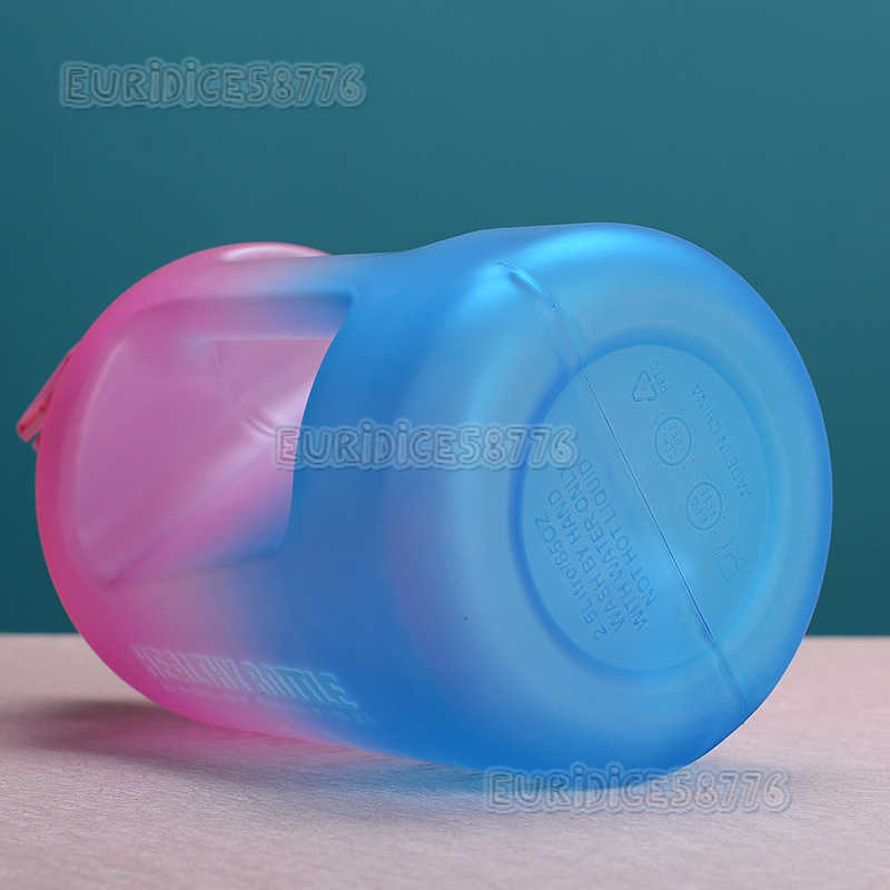 Net Red Same 22l Large Capacity Water Cup Sports Fitness Gallon Straw Large Kettle High Temperature Resistant Plastic Ton Bucket H250911