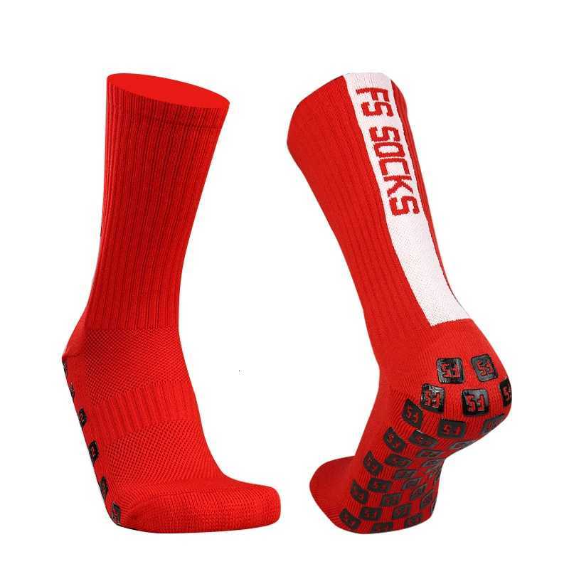 2023 New FS Pattern Football Socks Square Silicone Non slip Professional Football Training Competition Men Women Sports futebol D250911