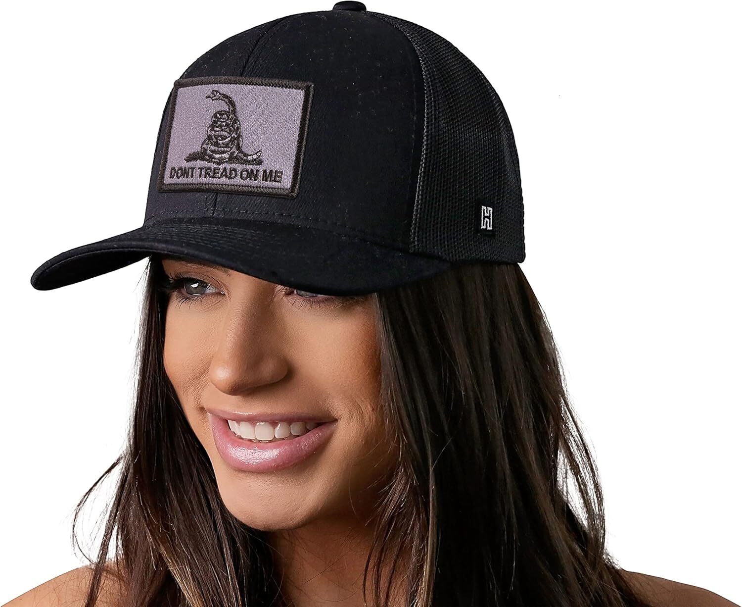 Dont Tread on Me Gadsden Flag Trucker Baseball Cap for Men & Women Snapback Adjustable Golf Hat