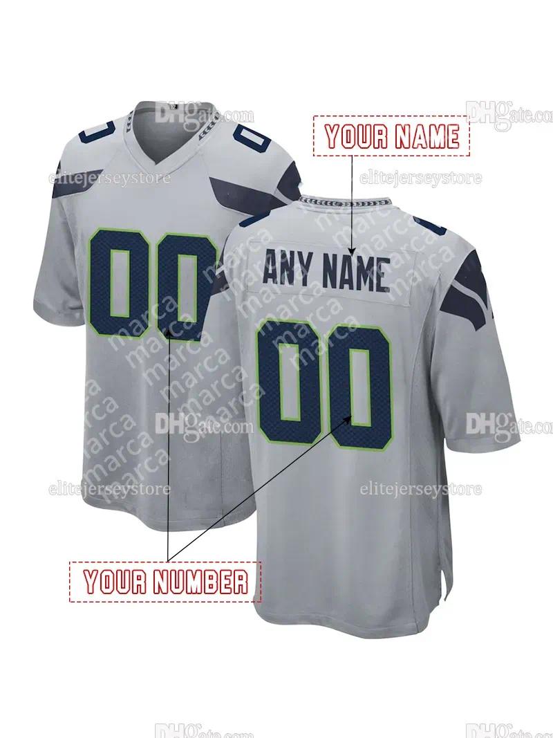 Personalized Custom Football 2025 Rivalries Jersey Cooper Kupp Darnold Smith-Njigba Walker III Love Embroidered Letter Number Design Polyester11