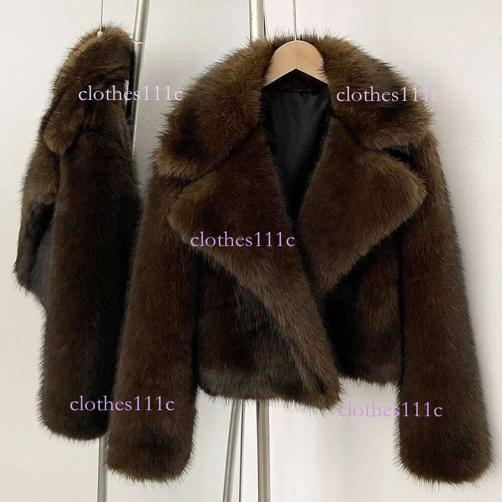 OFTBUY Faux Jacket Women Fashion Vintage Turn-Down Collar Long Sleeve Fur Coat Eco-Friendly Autumn Winter Streetwear