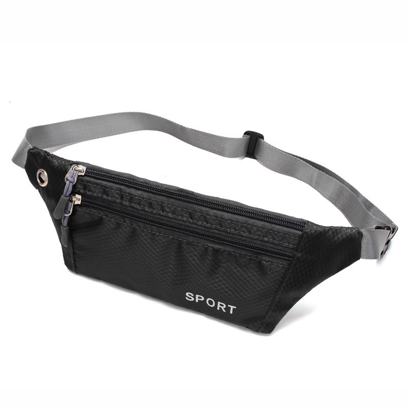 Luxury Bag New Close Fitting Waist Designer Bag Bag Oxford Cloth Men And Women Mobile Phone Free Shipping Bag Outdoor Sports Running Lightweight Waist