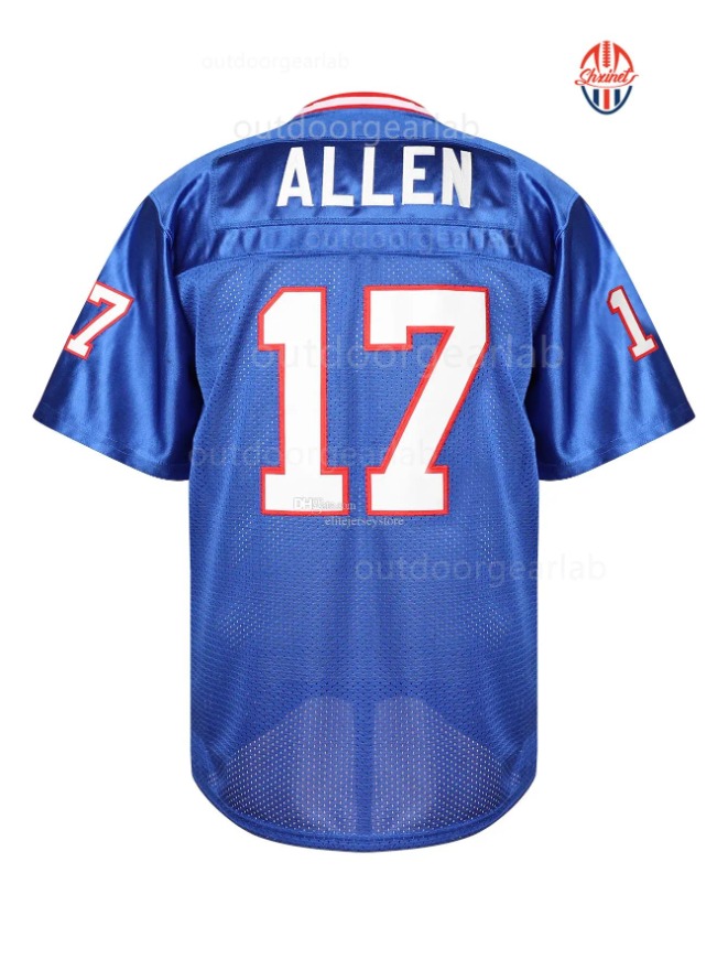 Personalized Custom 2025 Rivalries Football Jersey Josh Allen Joey Bosa Gabriel Davis Von Miller Dawson Knox Jim Kelly Embroidered