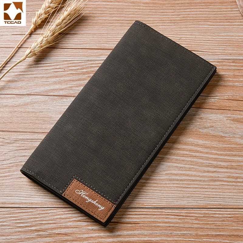 Mens Wallet Slim For Vintage Leather Wallets Thin Male Porte Feuille Billetera Hombre 2021 Mens Wallet Money Carteira Masculina W250911