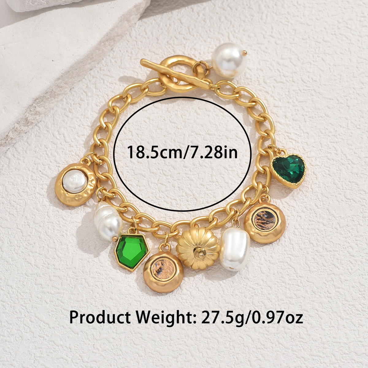 Luxury Brand Designer Jewelry European And American Style Hot-Selling Women's Bracelet Geometric Inlaid Diamond Design Heart Element Bracelet Ver