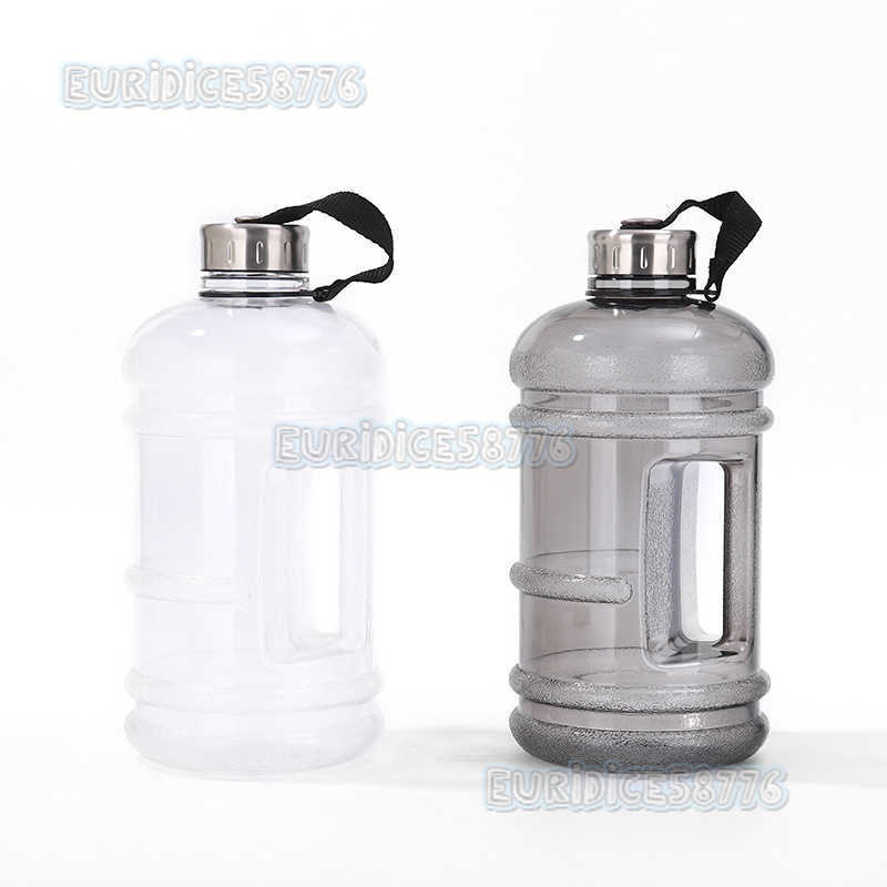 New Plastic Fitness Sports Water Bottle 22l Portable Steel Lid Shatterproof Ton Bucket Large Capacity Outdoor Water Bottle H250911
