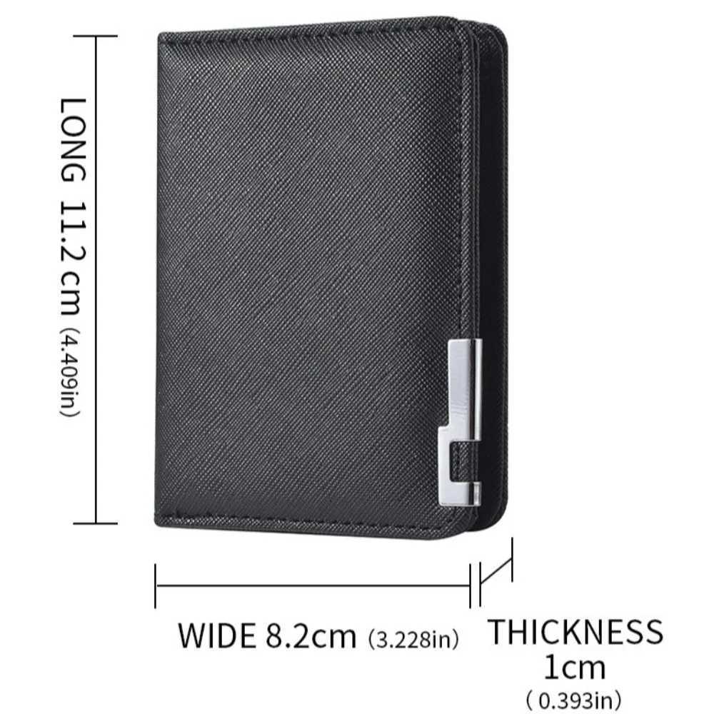 Fashion PU Mens Short Wallet Fold Multicard Slots Male Leather Purse Cash Bag Ultrathin Card Holder Daily Use W250911