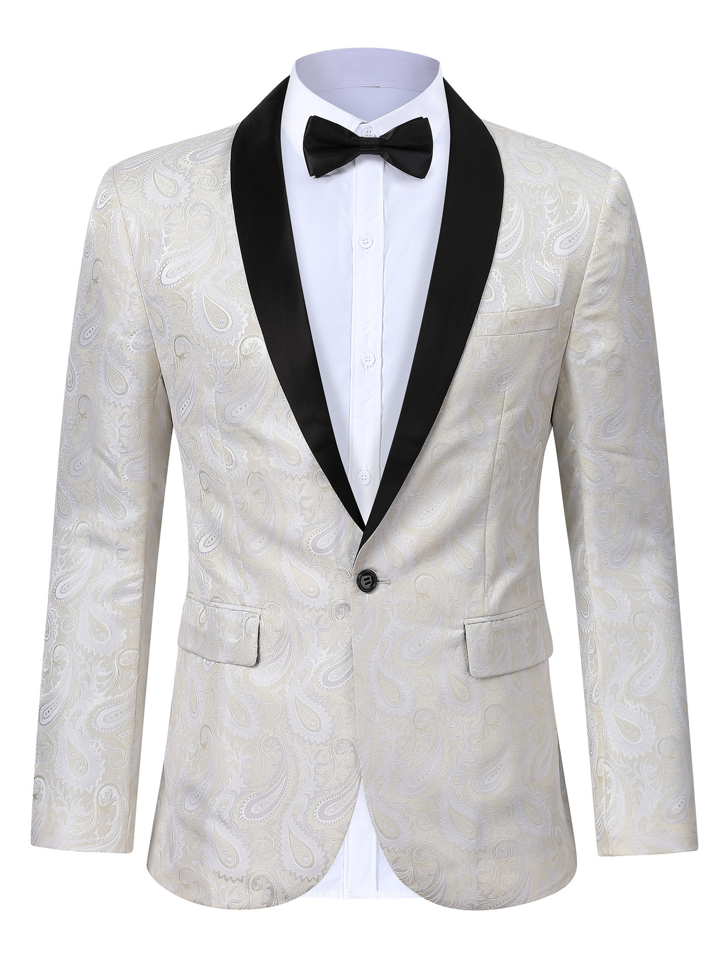 H868Men's spring and autumn youth double-breasted suit jacket