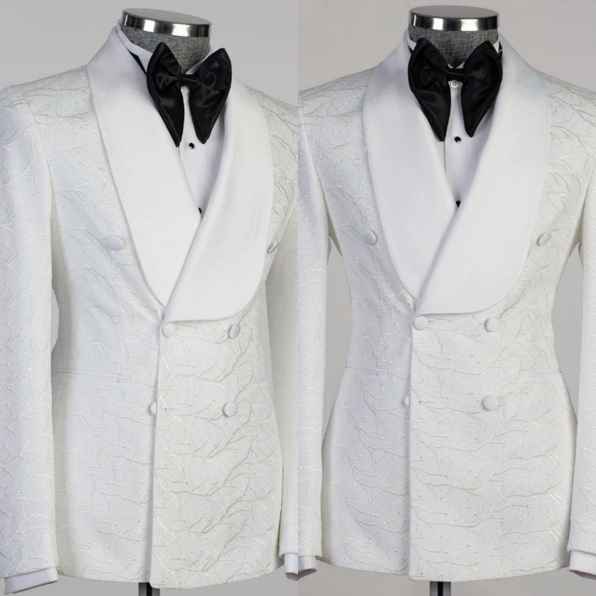 Gentleman Wedding Tuxedos 1 Piece Set Jacquard Men Suit Designer Shawl Lapel Evening Prom Grooms Blazers Customized