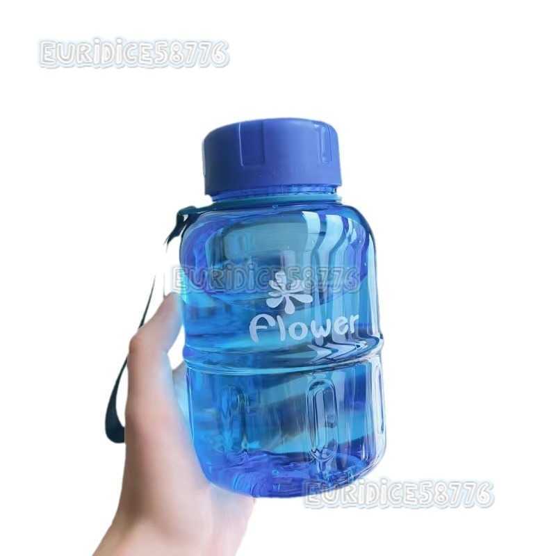 New Plastic Water Cup Portable Outdoor Sports Large Capacity Space Cup Men High Temperature Resistant Water Bottle H250911