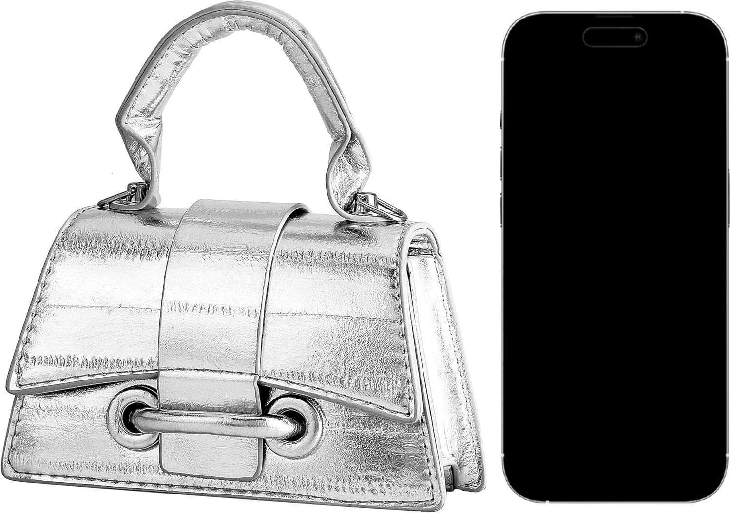 Micro Mini Crossbody Handbag Womens Purse Clutch Cute Mini Trendy Bag Top Handle PU Leather Shoulder BagW250911