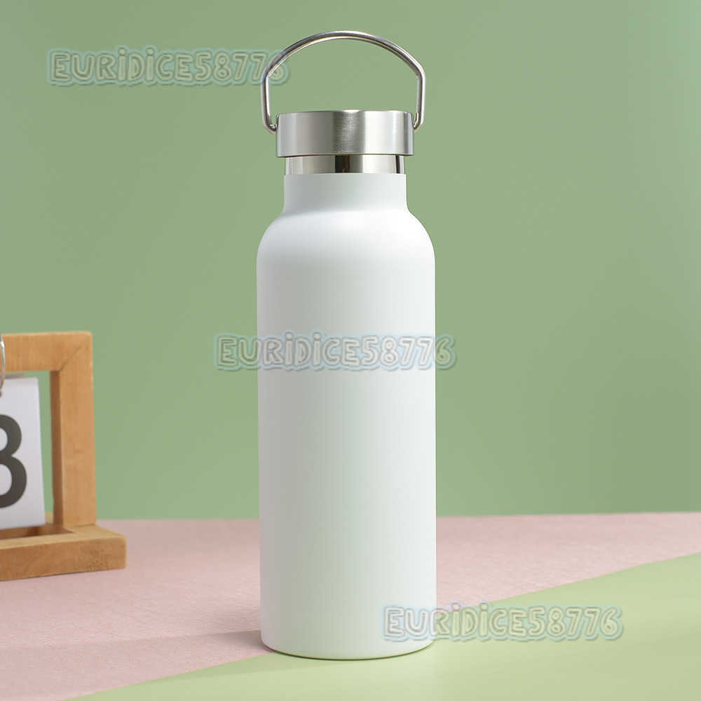 Direct Sales Outdoor Hiking Sports Bottle 304 Doublelayer Insulated Cup American Style Large Mouth Portable Handheld Small Mouth Bottle Genuine H25091