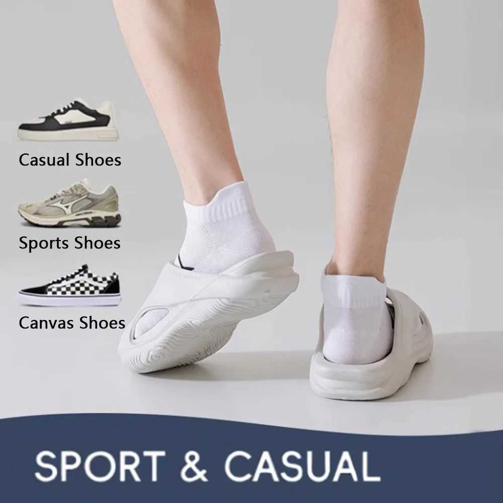 5pcs Mens Short Sports Socks Summer For Running Breathable Casual Soft Comfortable Polyester Sports Socks Thin D250911