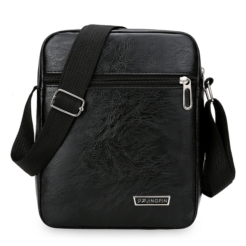 New Free Shipping Designer Bag Simple Men S Single Shoulder Bag PU Luxury Bag Soft Leather Texture Casual Crossbody Bag Business Travel Vertical Brief
