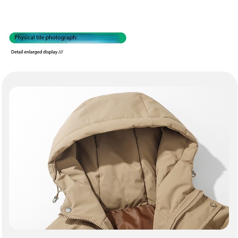 2025 Couple Solid Color Reversible Cotton Jacket Winter Thickened Coats Unisex Streetwear Large Size Stand Collar European code: S-5XL