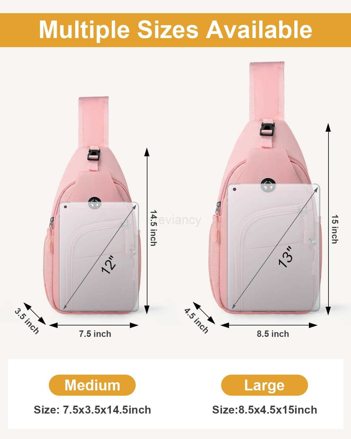 Crossbody Bags for Women Man Waterproof Sling Bag Backpack Trendy Casual Cross Body Bag with Convertible Shoulder Strap Chest Bag for Camping Hiking T