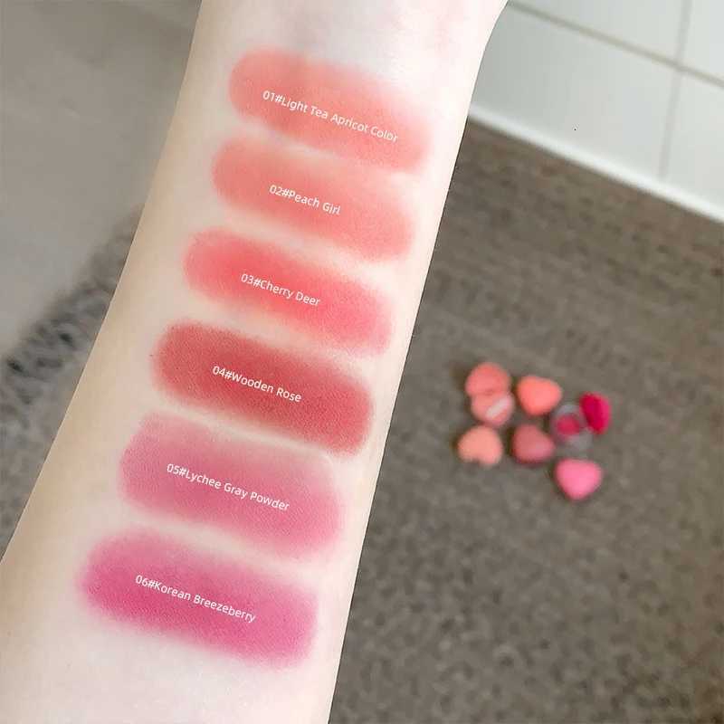 Gegebear Love Lip and Cheek Cream Matte Powder Soft Color Love Valentines Day W250911