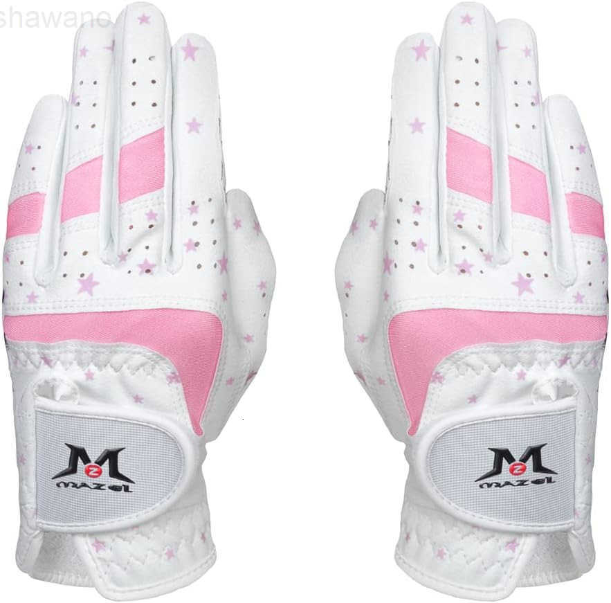 Kids Golf Gloves for Youth Toddler Boys Girls Right Left Hand 1 Pair Mircofiber Breathable Junior Golf Gloves White Red Pink Blue Black Stars ColorAge