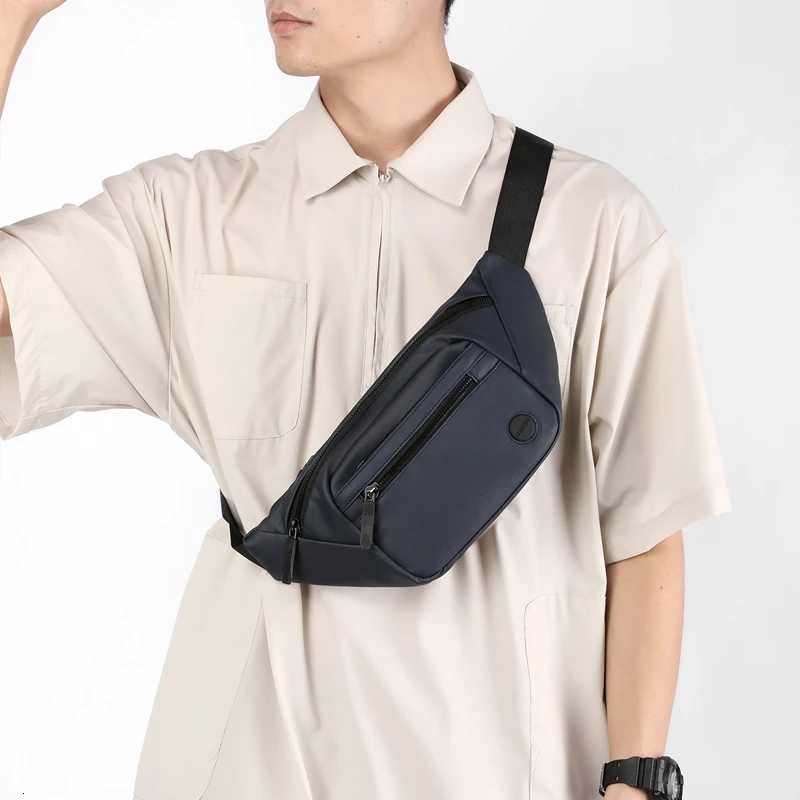 Multipocket practical waist bag outdoor single shoulder messenger bag sports running fashion chest bag business cashier mul Z250911