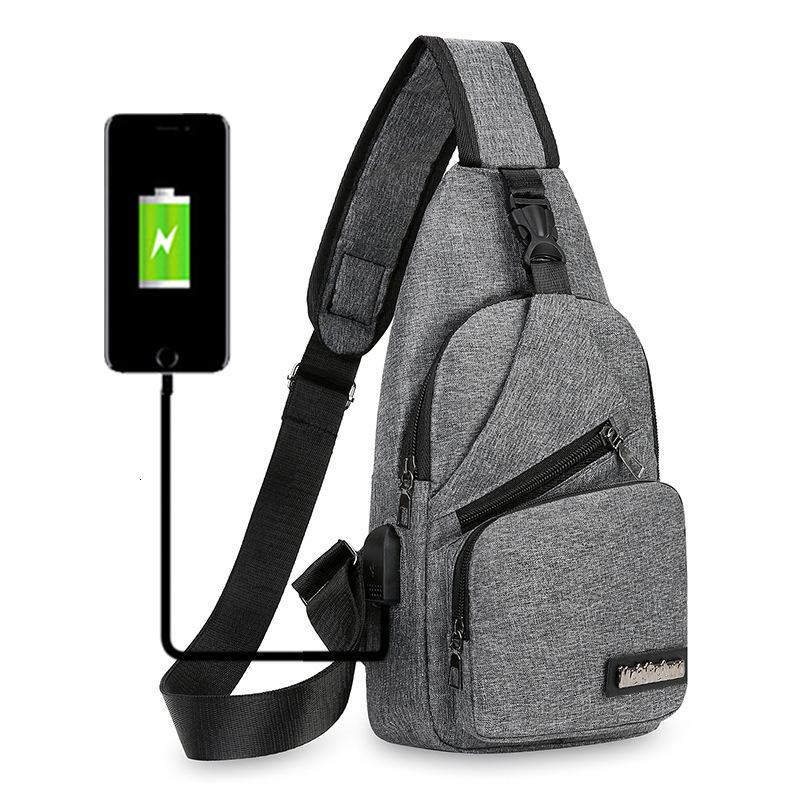 Men S Chest Bag Large Designer Bag Capacity Multi Pocket Shoulder Free Shipping Bag Crossbody Bag Fashion Casual Wear Resistant Commuter Small Luxury 