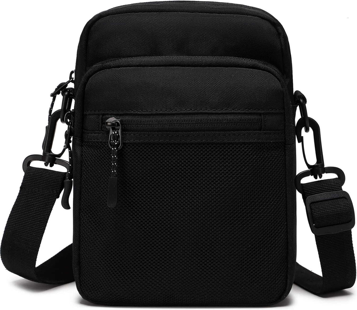 Small Messenger Bag for Men Women Water Resistant Adjustable Crossbody Sling bag Purse for Travel SportsW250911