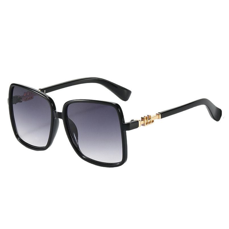 2025 New Personality Large Frame Fashion Novel Wine Glass Style Multicolor Shiny Sun Protection Sunglasses high quality