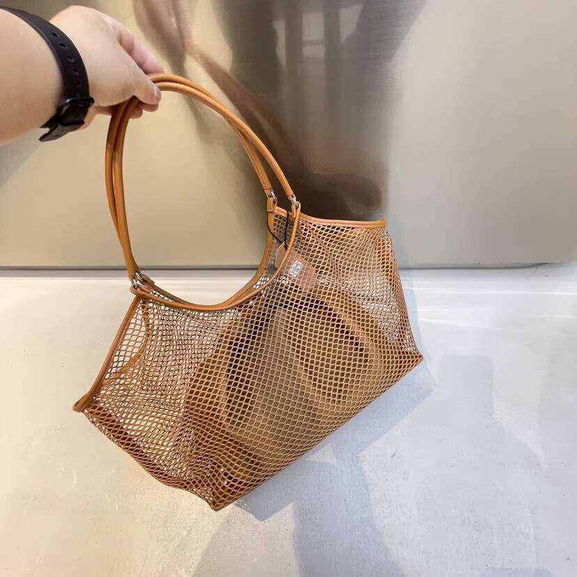 Designer Bag Tote Bag Shoulder Bag Vacation Casual Woven New Fashion Large Capacity Straw Niche Design Shoulder Mother And Child Bag Trend