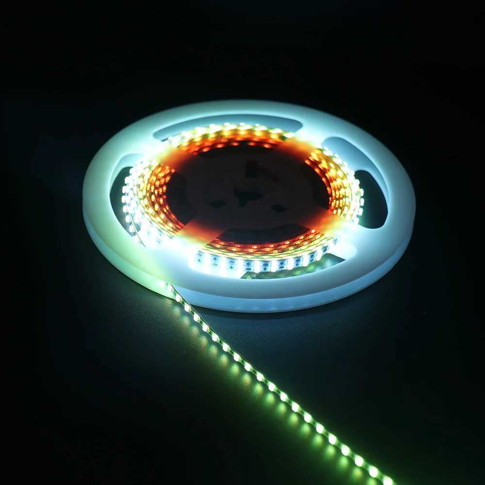 27mm Super Thin Led Strip Lights 2812b RGB Strip Dream Color DC5V12V Flexible Diode Decor Room Pixel 160LEDs C250912