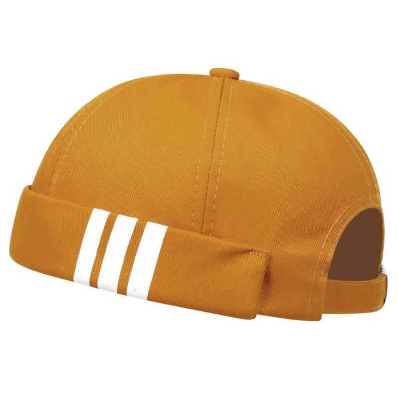 2024 New Fashion Stripe Printing High Quality Beanie Hat Retro Sailor Hats Outdoor Sun Men Wan Adjustab Fishing G250910
