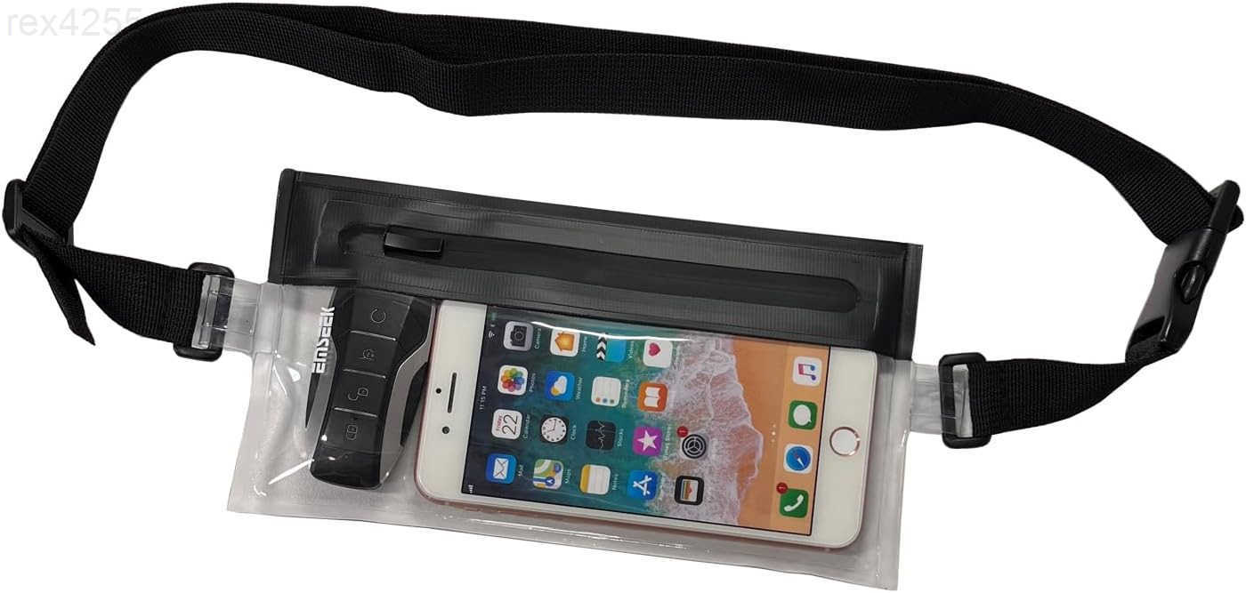 Small Crossbody Bag Travel Fanny Pack Water Resistant Chest Bag Waist Pouch for Biking Running Walking Workout Sports Event ClearW250912