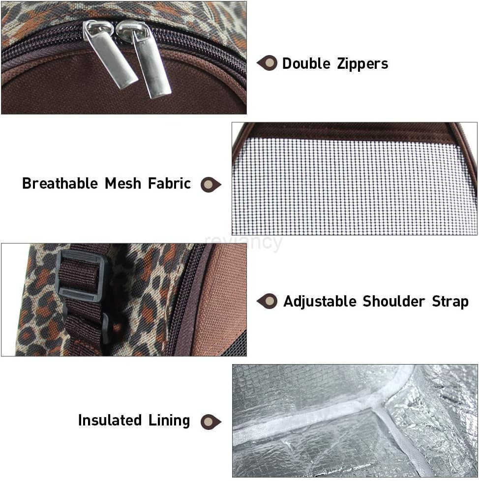 Pig Bag Carrier Accessories Small Animals Hedgehog Squirrel Chinchilla Sugar Glider Outdoor Travel Bag Zipper Portable Breathable Outgoing BagsW250912