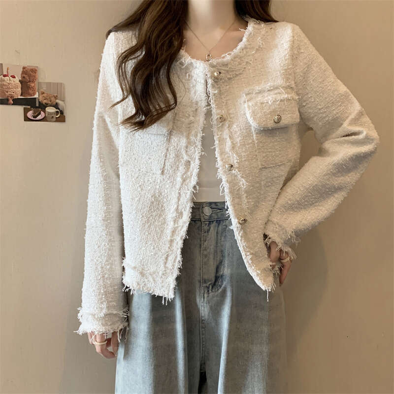 DHEssentials Chanel Style French Short Coat Women, Designed for Autumn, New Elegant Socialite High-end Temperament Top