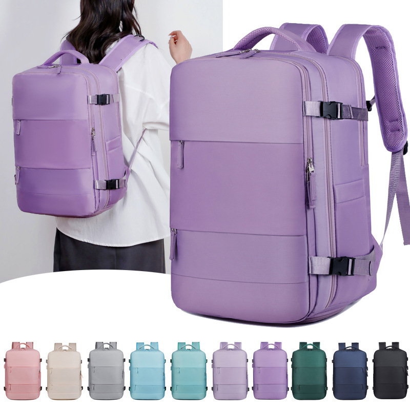 Travel Backpack With Shoe Compartment Large Capacity Business Luxury Bag Designer Bag College Student Backpack Laptop Backpack Free Shipping Luggage B