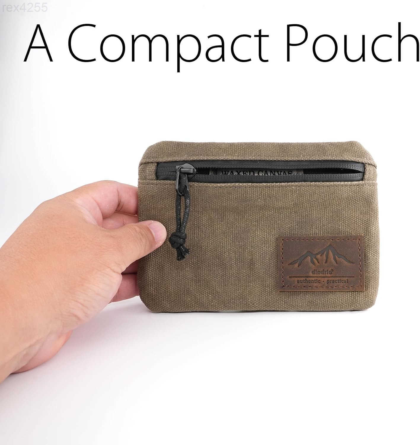 Belt Zipper Pouches for Men Women Compact EDC Pouch YKK Zipper Antitheft Pickpocket Proof Safety Wallets Waist Pack for Traveling Hiking Water Resista