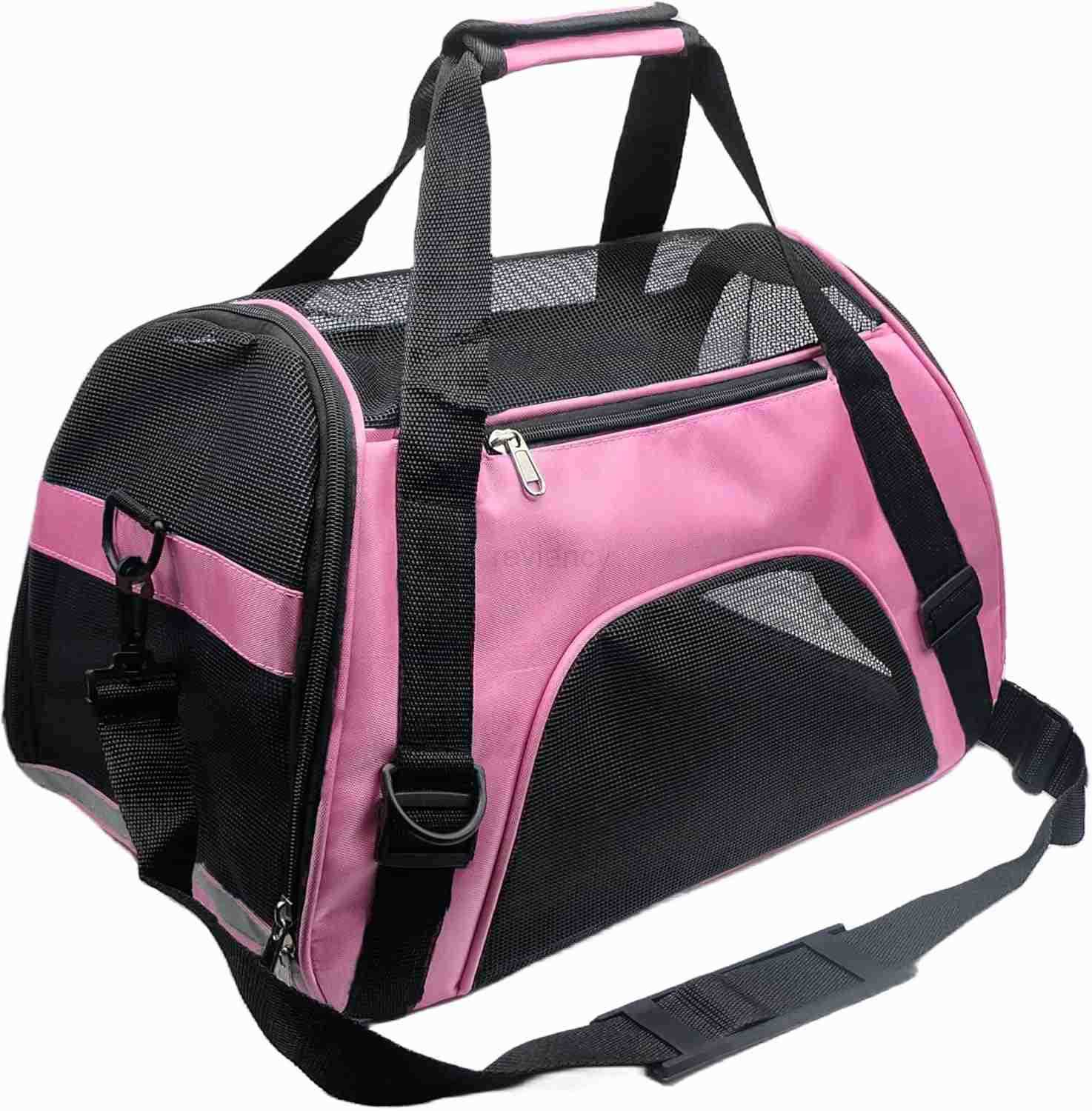 Airline Approved CAT Carrier Dog Carrier for Medium Small CATs Small Puppy KittenDog CAT Pet Travel Carrier Small BlueW250911