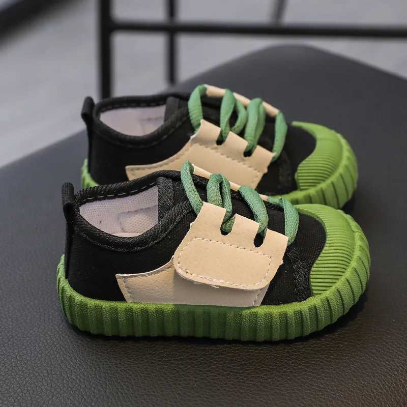 Kids Casual Shoes Boys Girls Canvas Shoes Fashion Lightweight Soft Childrens Flats Antislip Toddler Baby Shoes Kids Sneakers Y250912