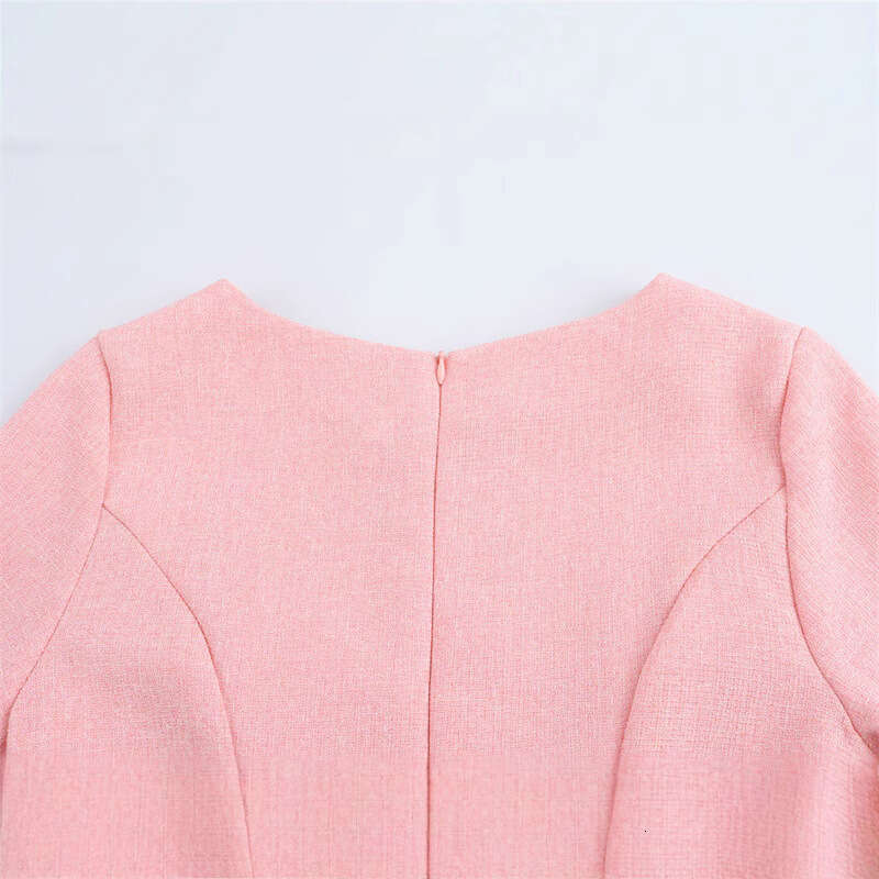 DHEssentials Spring New Women's Slim Fit Casual Strap Dress Youthful Elegant Style