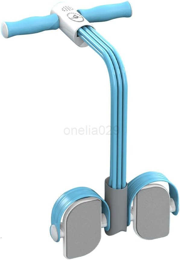 Multifunction Tension Rope6 Tube Elastic Yoga Pedal Puller Resistance BandPedal Puller Resistance RopeFitness Equipment for AbdomenWaistArmLeg Stret W