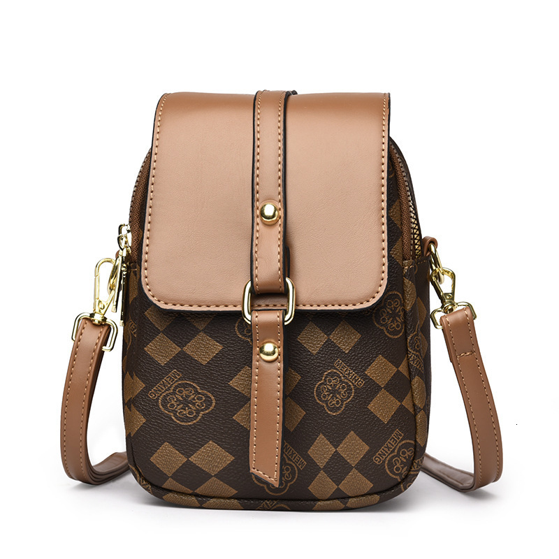 Phone Bag For Designer Bag Women Luxury Bag New Small Bag High End Fashion Printed Crossbody Bag Large Capacity Free Shipping Multi Compartment Women 