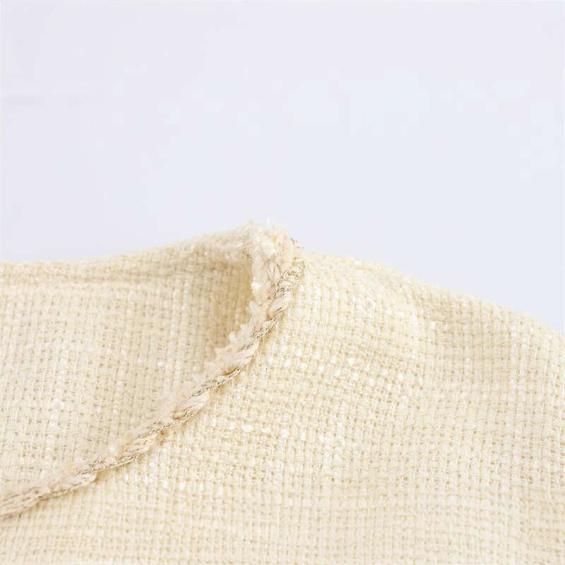 DHEssentials Spring New Set Little Chanel Sleeve Top Short Skirt French Design Versatile Niche Women's Style