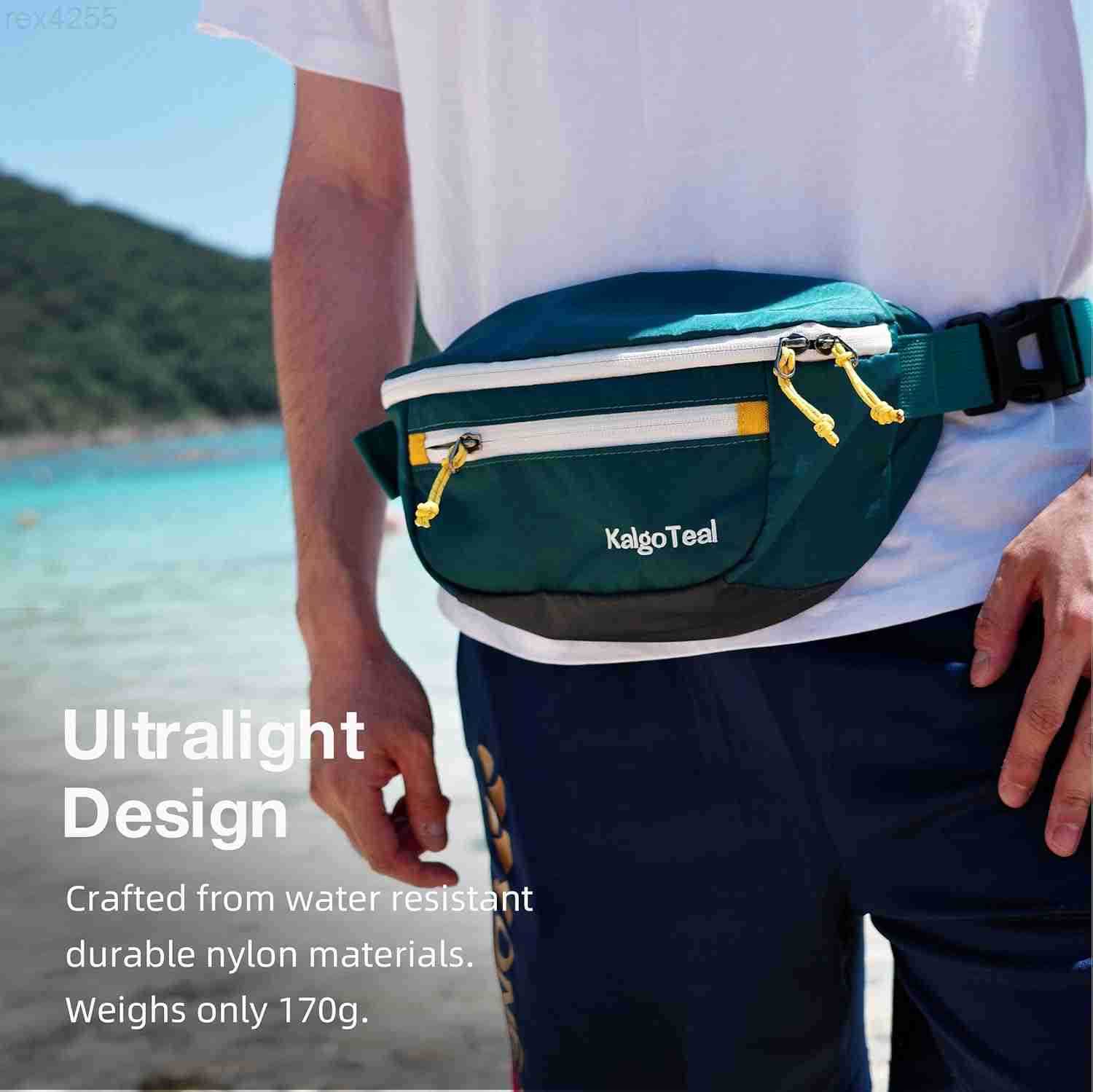 Crossbody Fanny Pack 3L Large Water Resistant Waist Pack for Women Men Cycling Hiking and TravelW250912