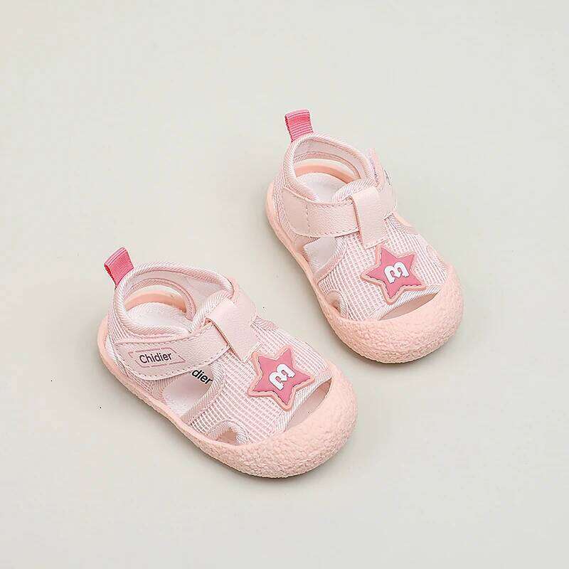 Baby Boys Girls Summer Non-slip Soft Sole Toddler Breathable Sweat Sandals