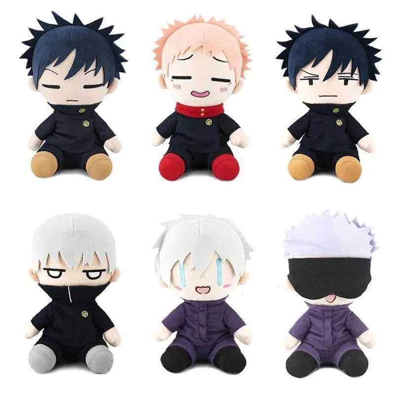 Jujutsu Kaisen Plush Satoru Gojo Fushiguro Megumi Itadori Yuji Inumaki Toge Anime Figure Stuffed Kawaii Doll Childrens gift toy Z250912